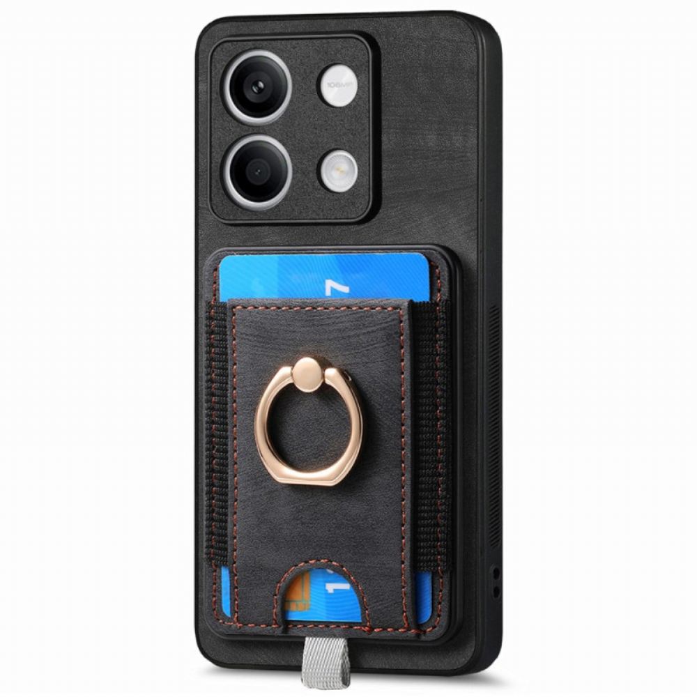 Kryt Na Xiaomi Redmi Note 13 5g Odnímatelný Držák Karty A Prsten