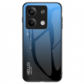 Kryt Xiaomi Redmi Note 13 5g Barevné Tvrzené Sklo S Přechodem