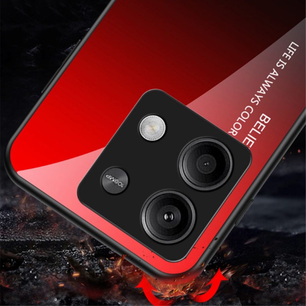 Kryt Xiaomi Redmi Note 13 5g Barevné Tvrzené Sklo S Přechodem