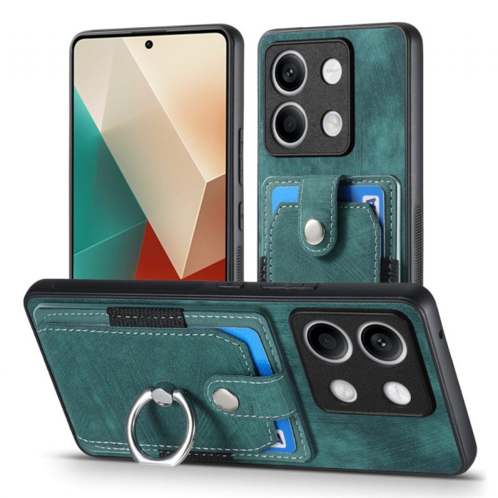 Kryt Xiaomi Redmi Note 13 5g Kryty Na Mobil Držák Karty A Otočný Kroužek
