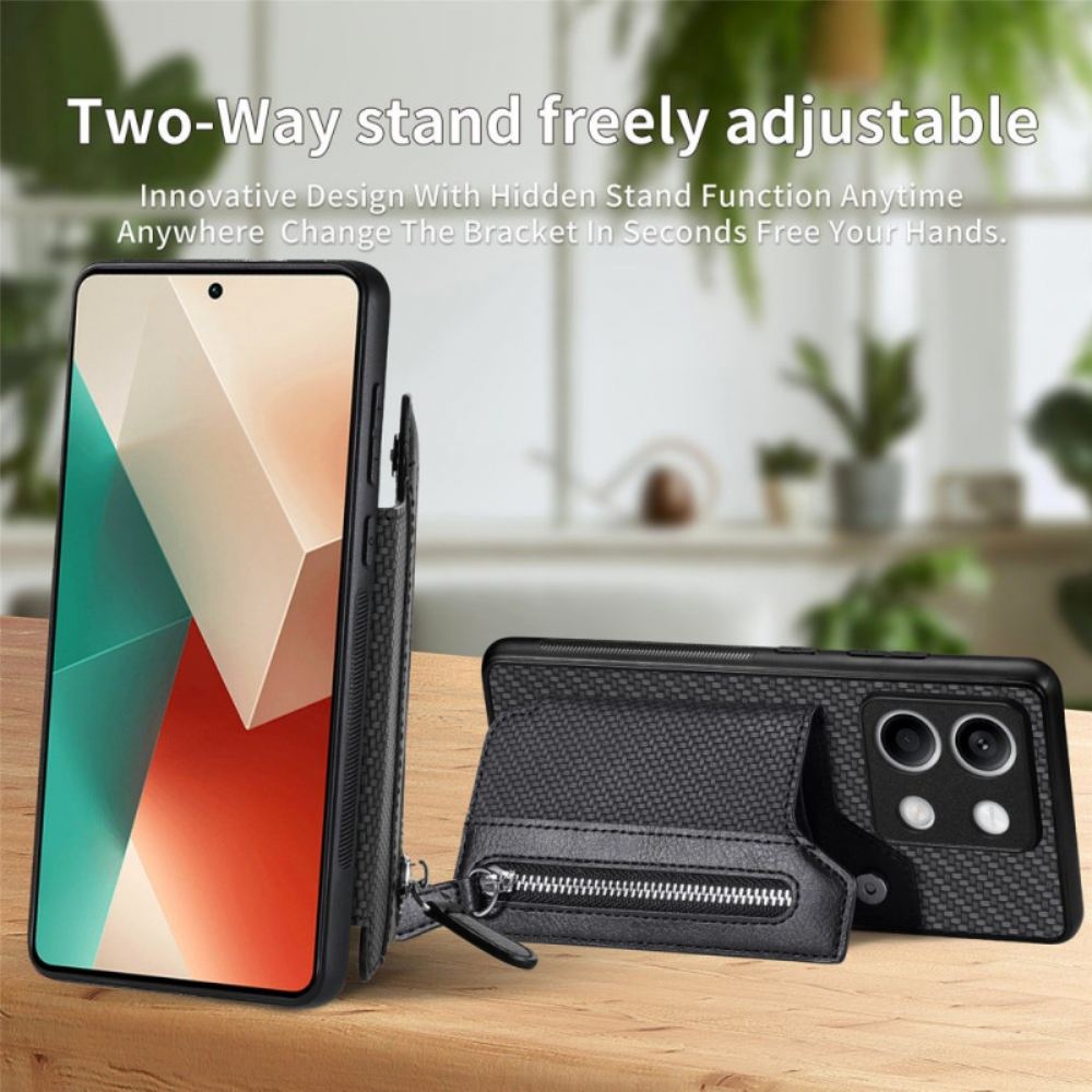 Kryt Xiaomi Redmi Note 13 5g Peněženka Na Zip