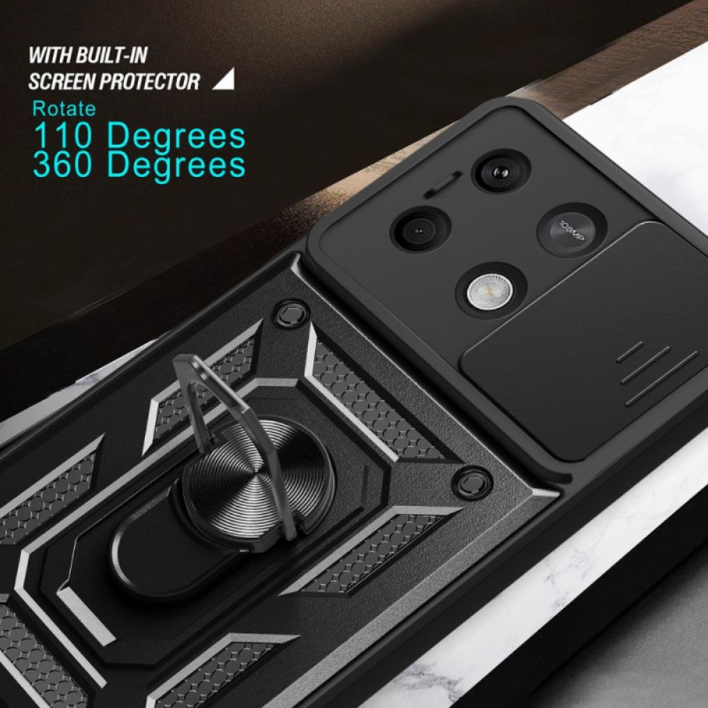 Kryt Xiaomi Redmi Note 13 5g Podpěrný Kroužek A Posuvná Ochrana Objektivu
