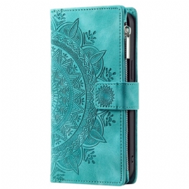 Peněženková Pouzdra Xiaomi Redmi Note 13 5g Kryty Na Mobil Mandala Kožená Peněženka S Řemínkem