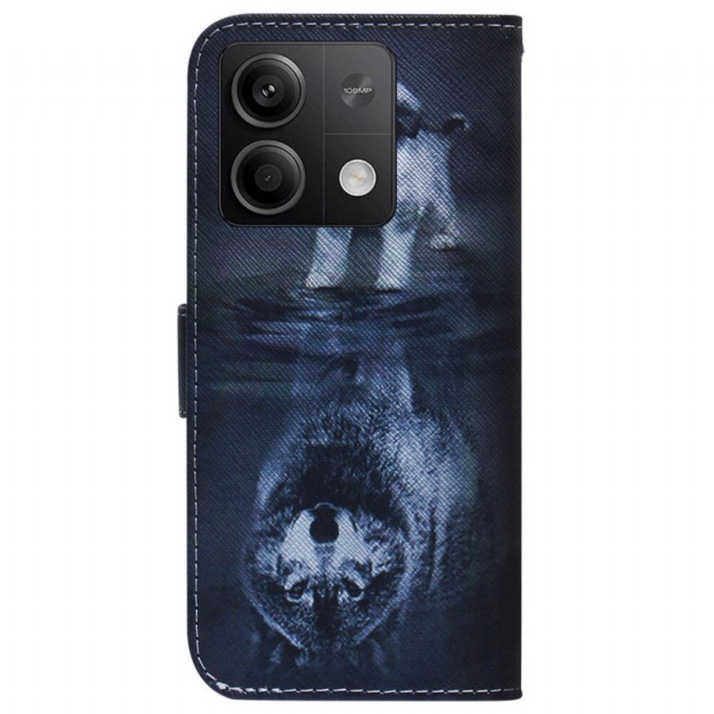Peněženková Pouzdra Xiaomi Redmi Note 13 5g Kryty Na Mobil Sen Štěněte
