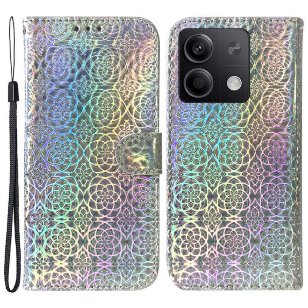Peněženková Pouzdra Xiaomi Redmi Note 13 5g Kryty Na Mobil Strappy Disco