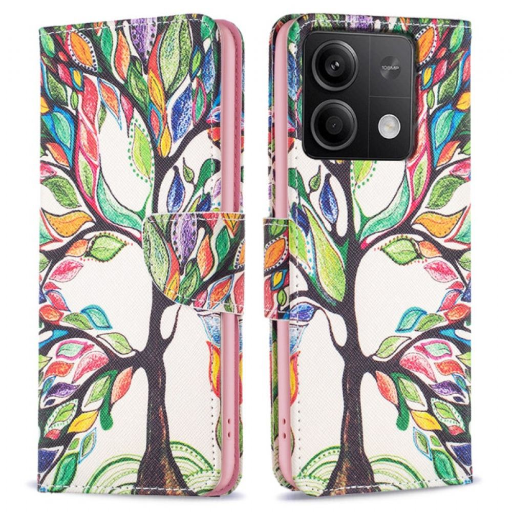 Peněženková Pouzdra Xiaomi Redmi Note 13 5g Strom Života
