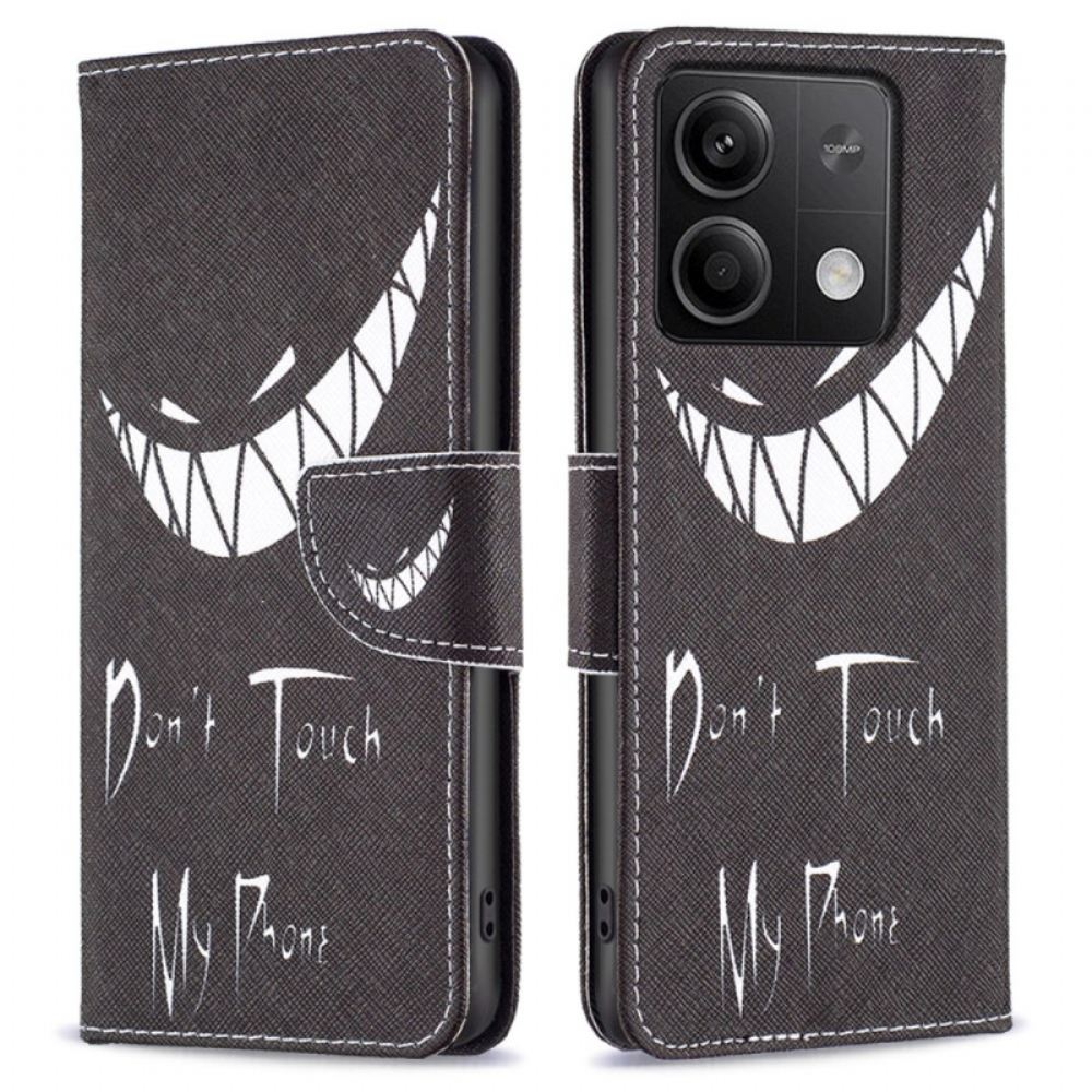 Peněženková Pouzdra Xiaomi Redmi Note 13 5g Zlý Telefon