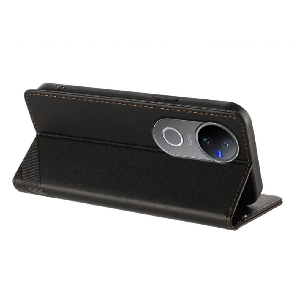 Kožené Pouzdro Folio Vivo V50 5g Punkový Styl