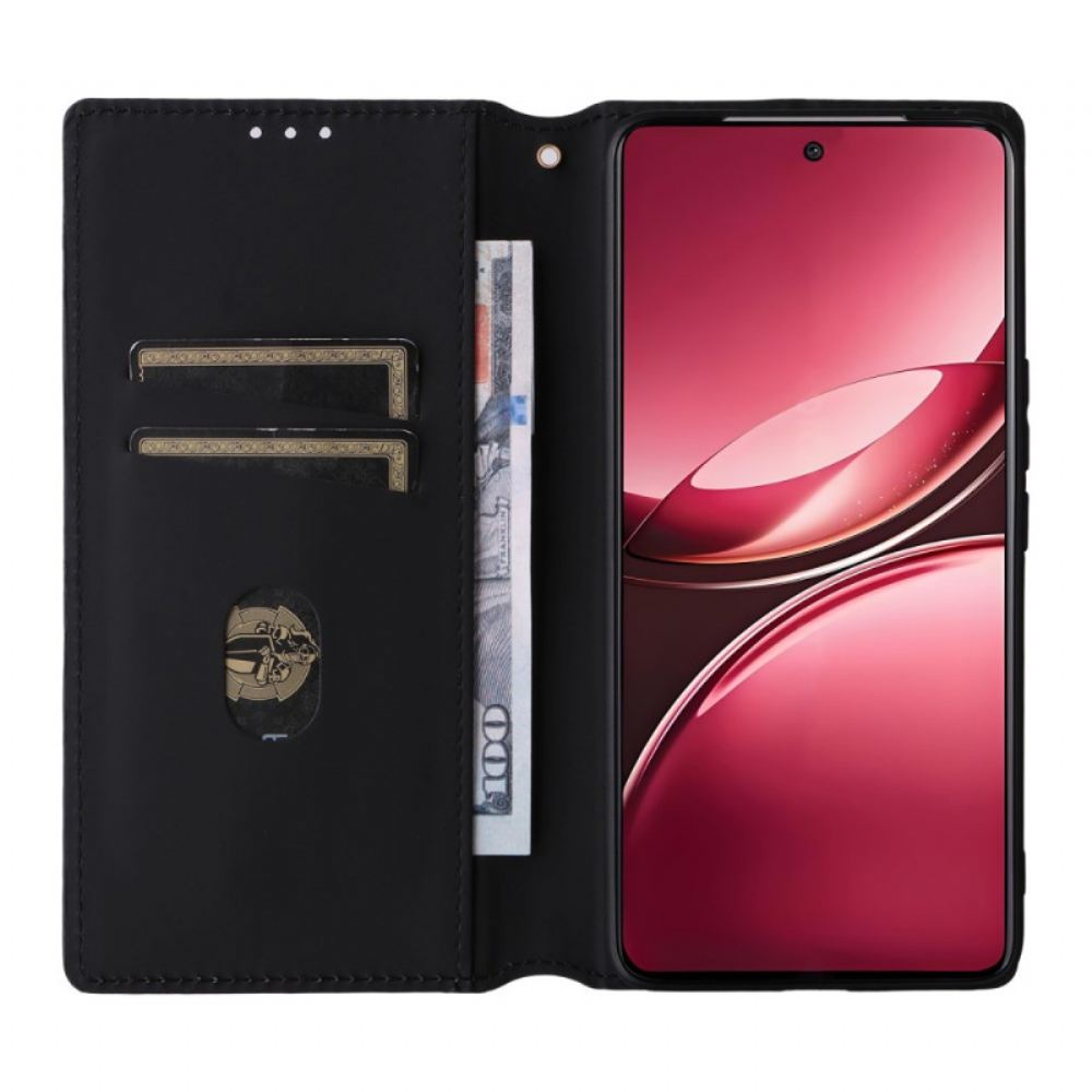 Kožené Pouzdro Vivo V50 5g Kryty Na Mobil S Potištěným Diamantovým Vzorem