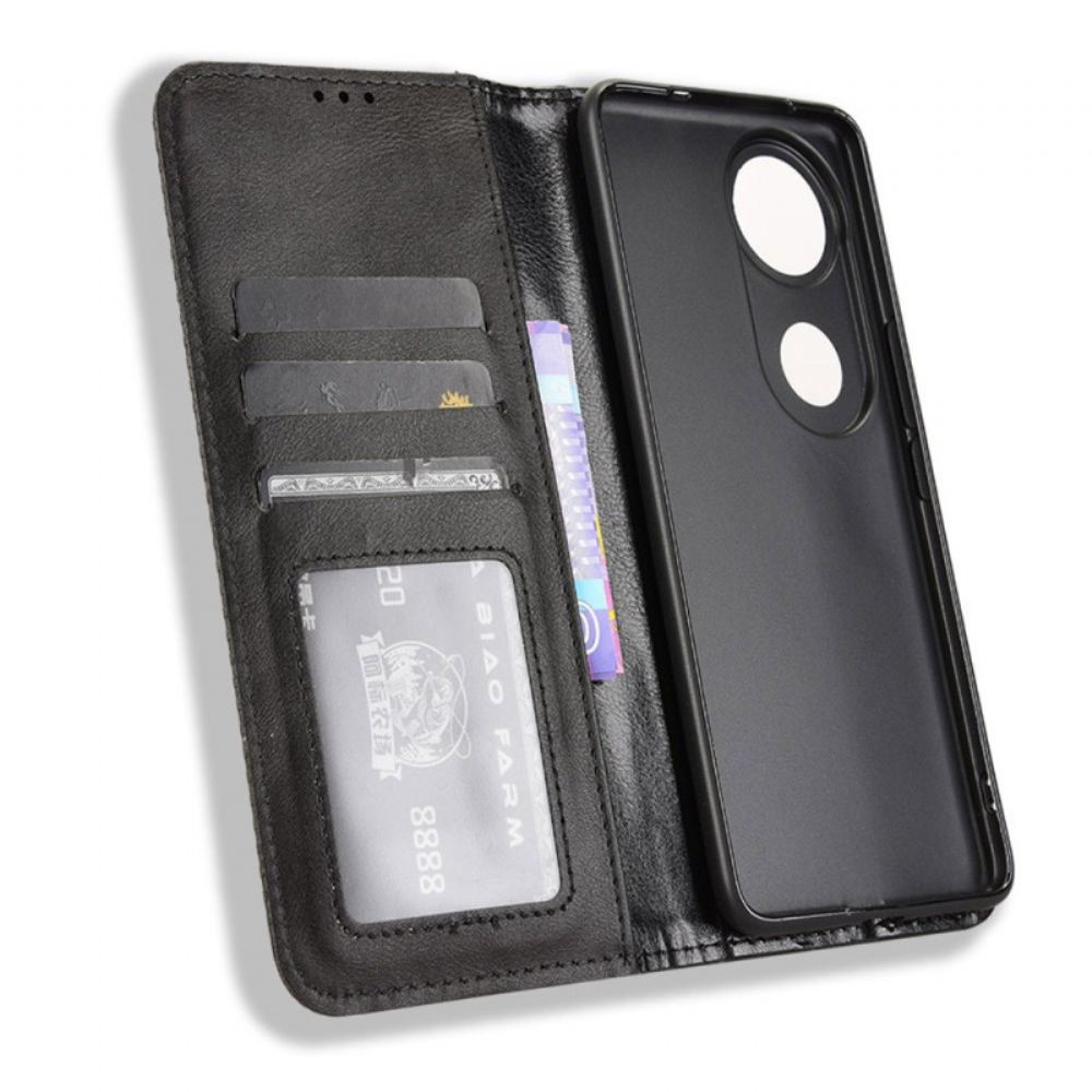 Kožené Pouzdro Vivo V50 5g Kryty Na Mobil Vintage Vlys