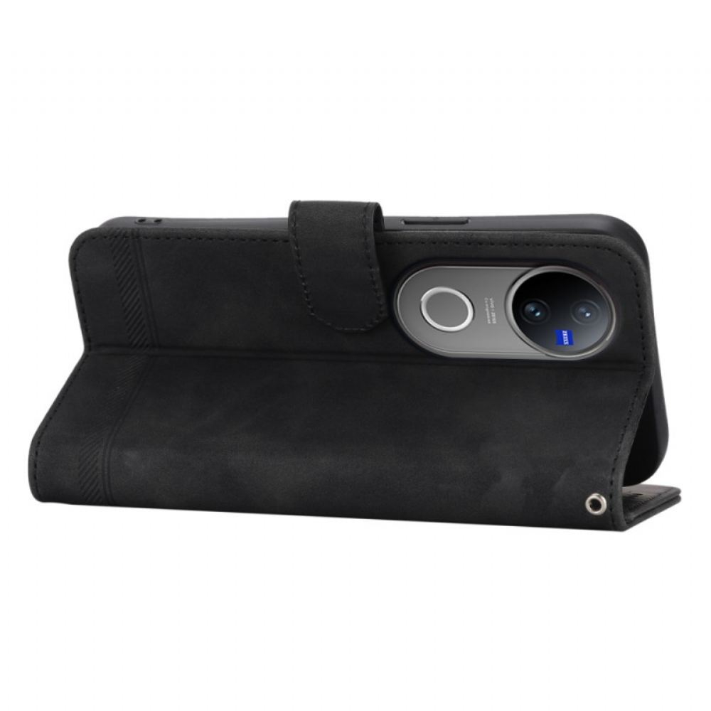 Kožený Kryt Vivo V50 5g Dierfeng