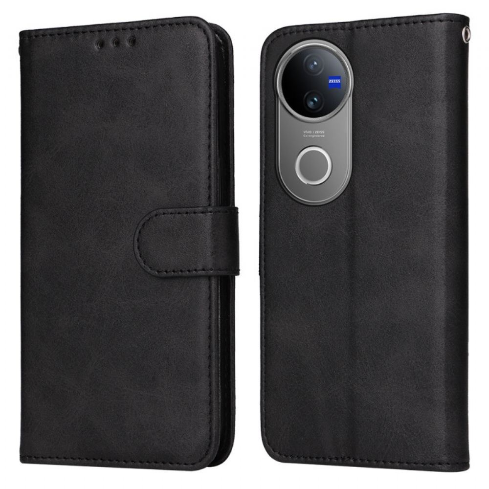 Kožený Kryt Vivo V50 5g Jednoduchý Kožený Efekt