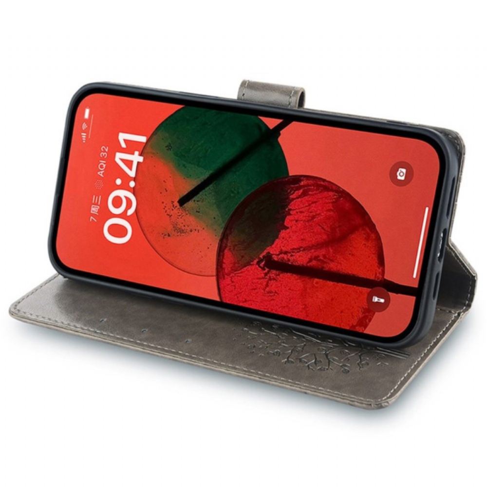 Kožený Kryt Vivo V50 5g Jelení Strom