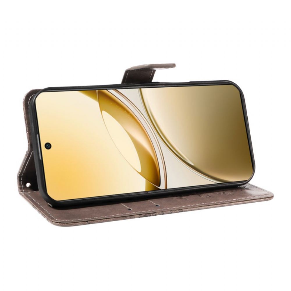 Kožený Kryt Vivo V50 5g Obří Motýli