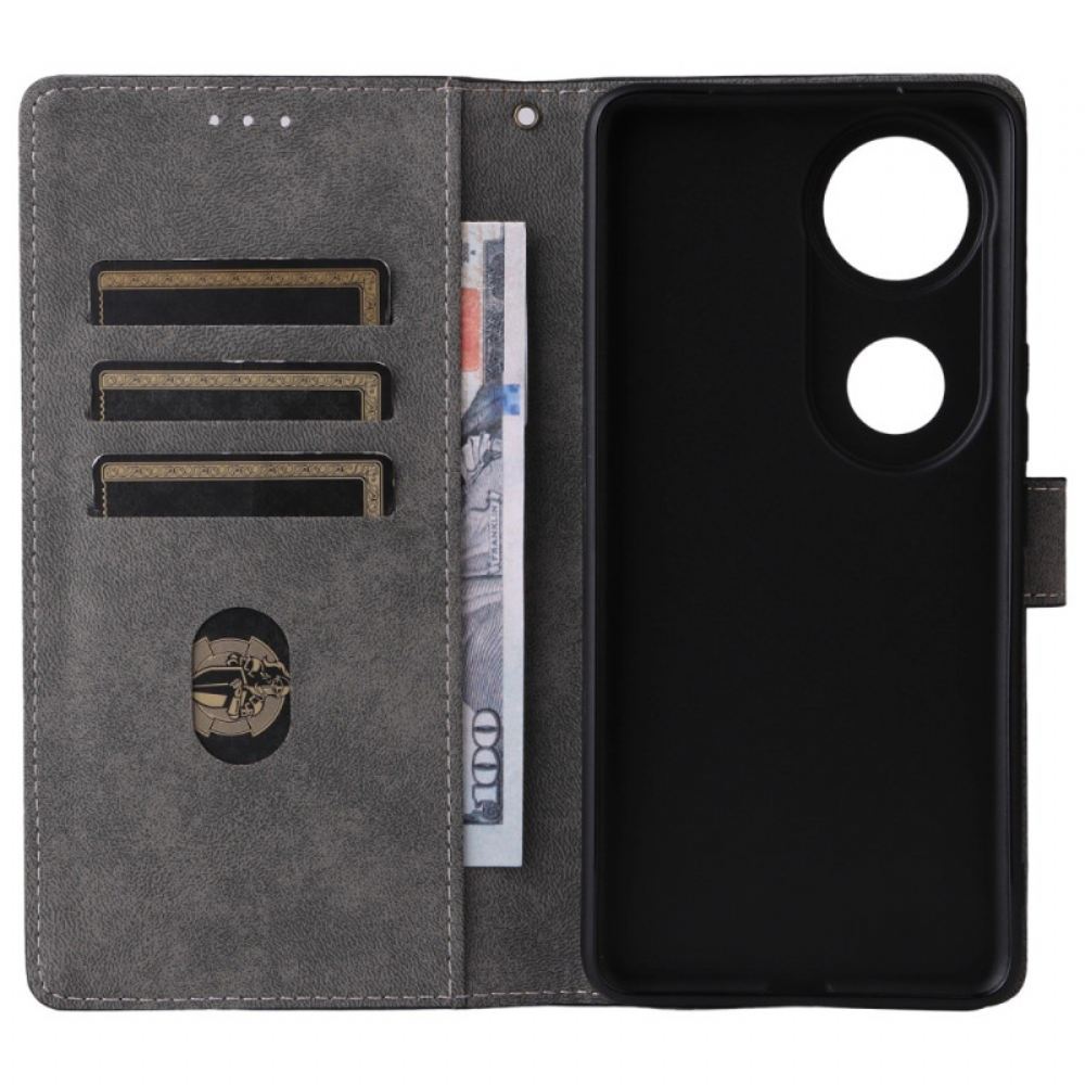 Kožený Kryt Vivo V50 5g Rfid Ochrana A Popruh