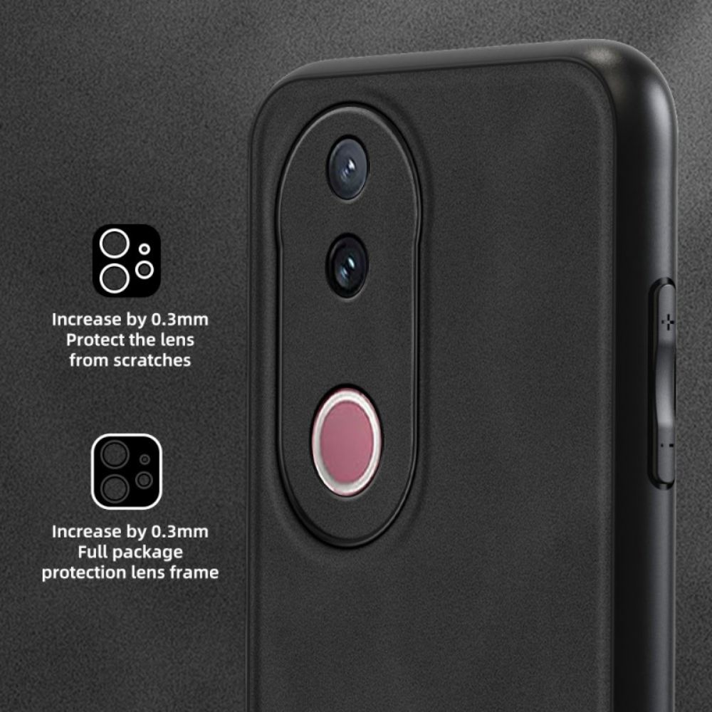 Kryt Na Vivo V50 5g Kožený Styl