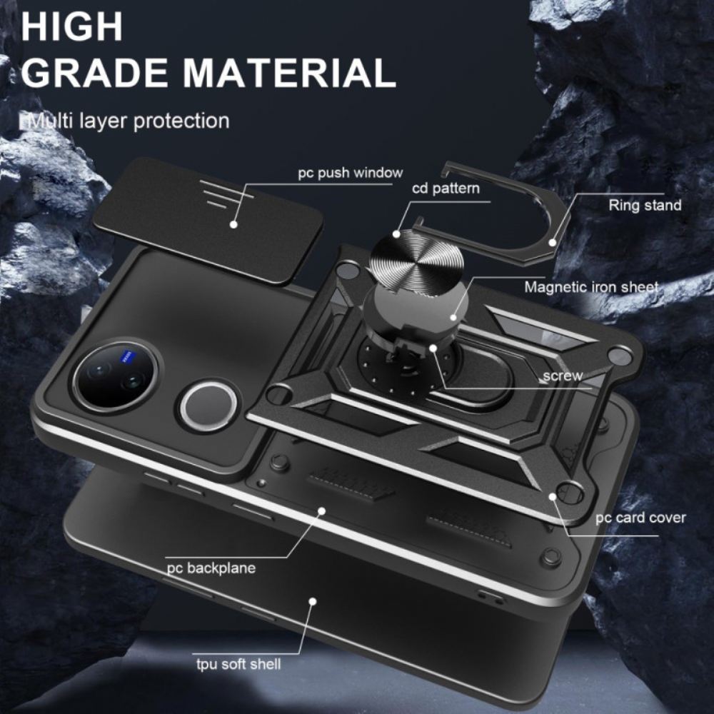 Kryt Vivo V50 5g Kryty Na Mobil Posuvný Kryt A Držák Fotoaparátu