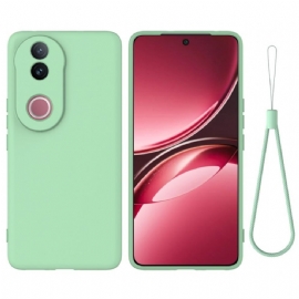 Kryt Vivo V50 5g Kryty Na Mobil Řemínek Z Tekutého Silikonu