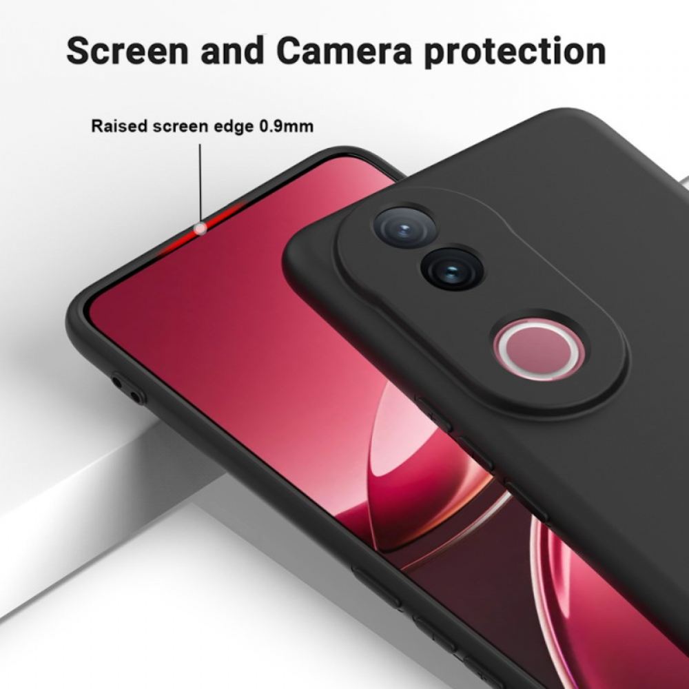 Kryt Vivo V50 5g Kryty Na Mobil Řemínek Z Tekutého Silikonu