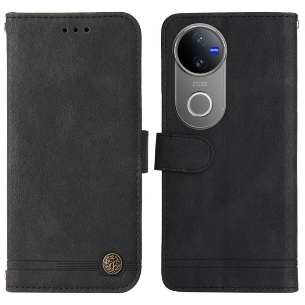 Peněženková Pouzdra Vivo V50 5g Kryty Na Mobil Dekorativní Nýt