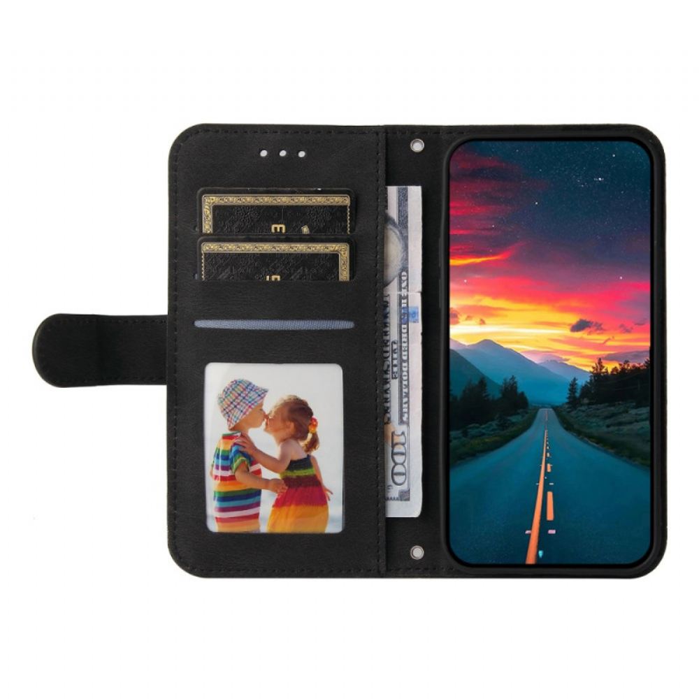 Peněženková Pouzdra Vivo V50 5g Kryty Na Mobil Dekorativní Nýt