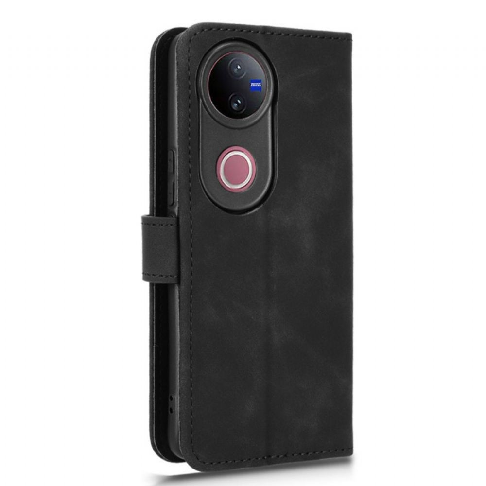 Peněženková Pouzdra Vivo V50 5g Kryty Na Mobil Kožený Efekt