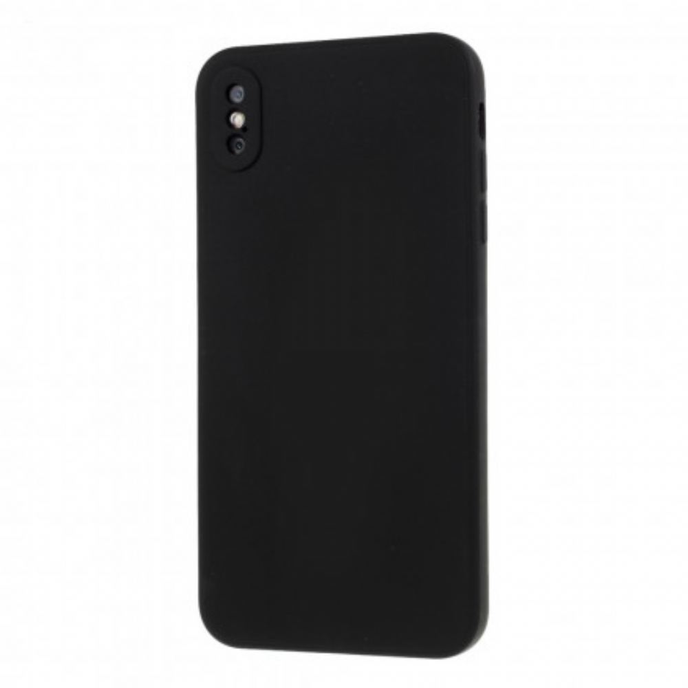 Kryt Na iPhone XS Max Matný Tuhý Silikon