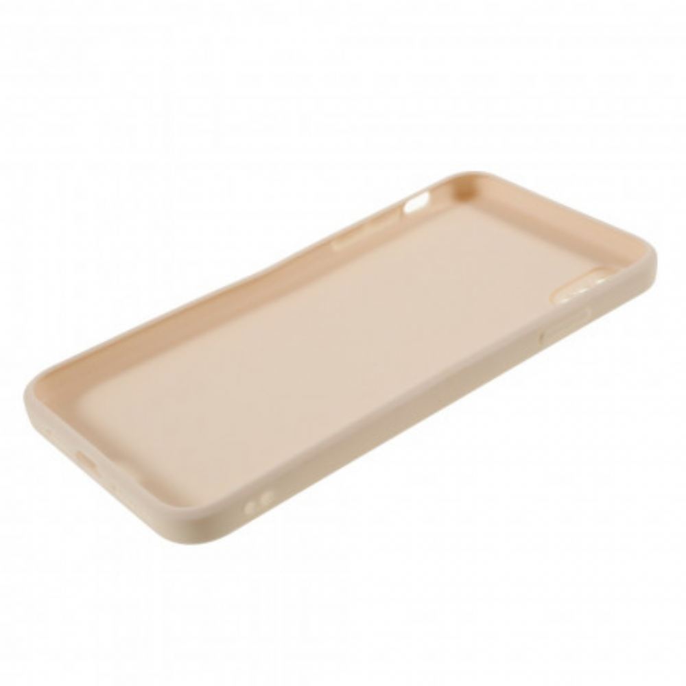 Kryt Na iPhone XS Max Matný Tuhý Silikon