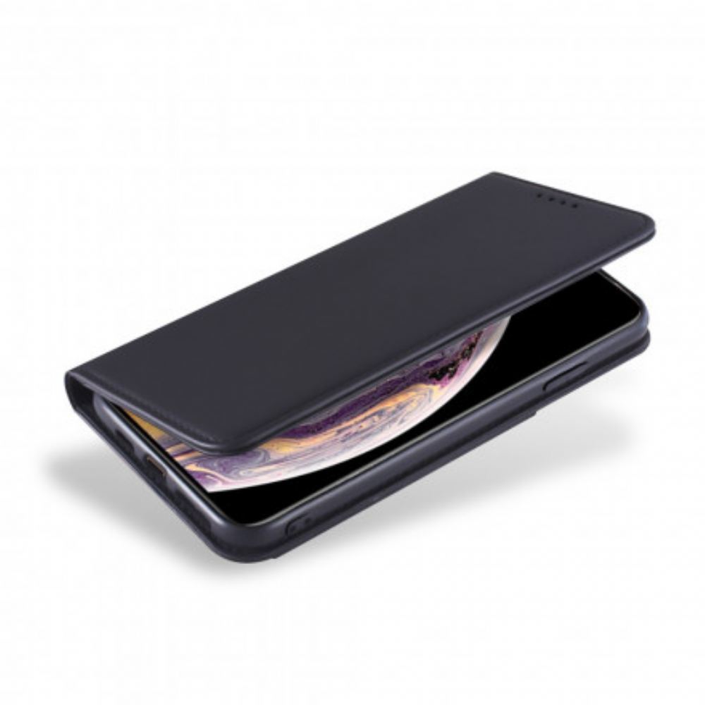 Kryty Na Mobil Na iPhone XS Max Flipové Pouzdro Držák Podpůrné Karty