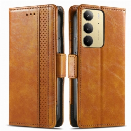 Kožený Kryt Na Realme C75 Caseneo Rfid Blokování