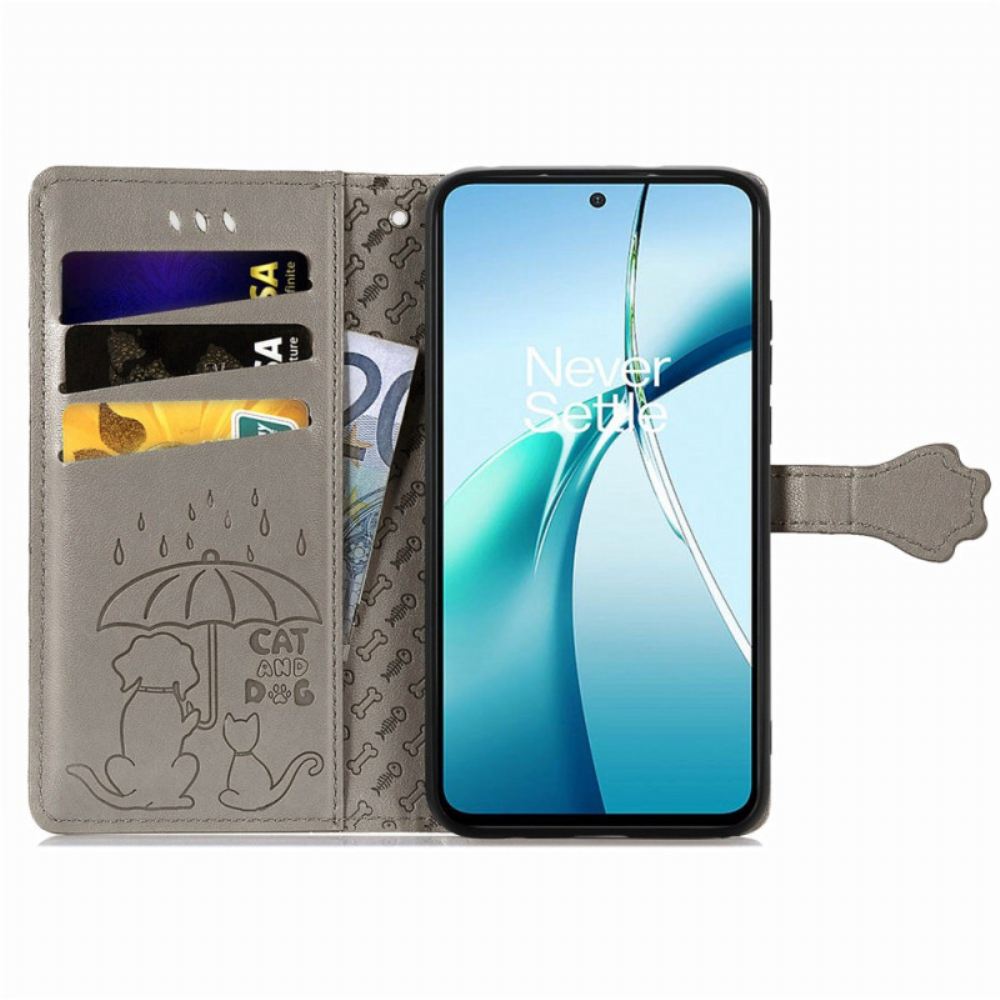 Kožený Kryt Realme C75 Animovaná Zvířata