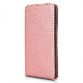 Kožený Kryt Realme C75 Design S Vertikální Klopou