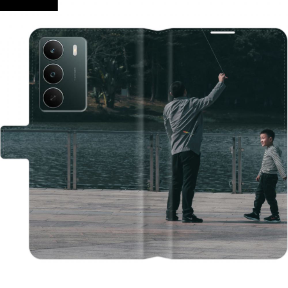 Kožený Kryt Realme C75 Kreativní