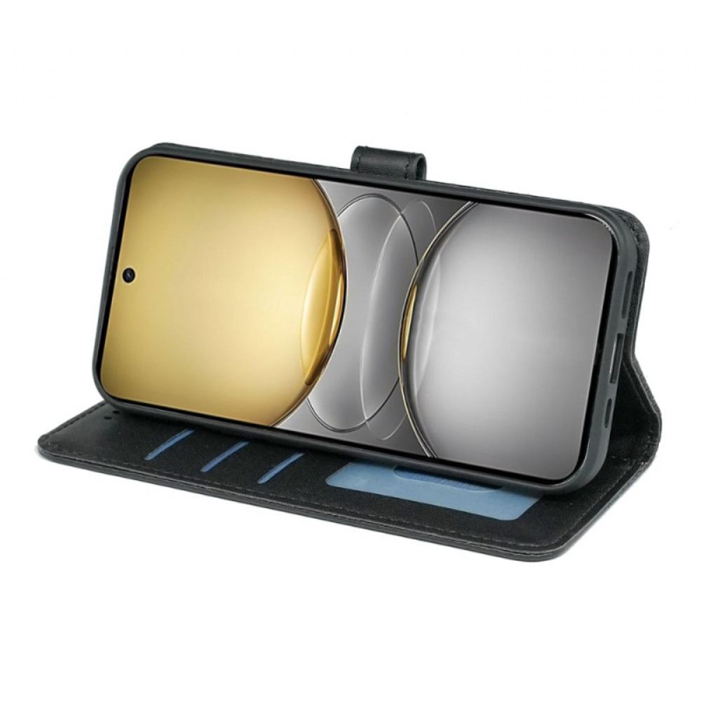 Kožený Kryt Realme C75 Vlys S Popruhem