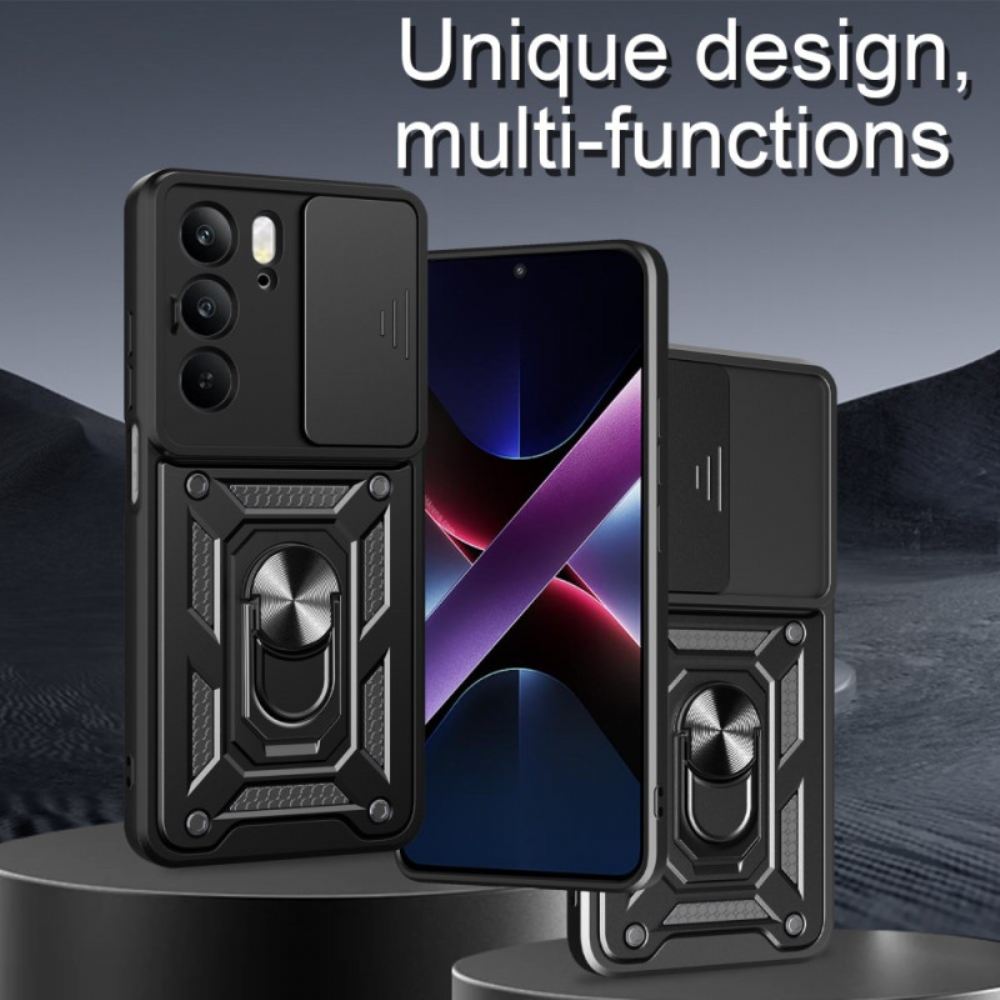 Kryt Realme C75 Kryty Na Mobil Držák Na Prsten A Ochrana Objektivu