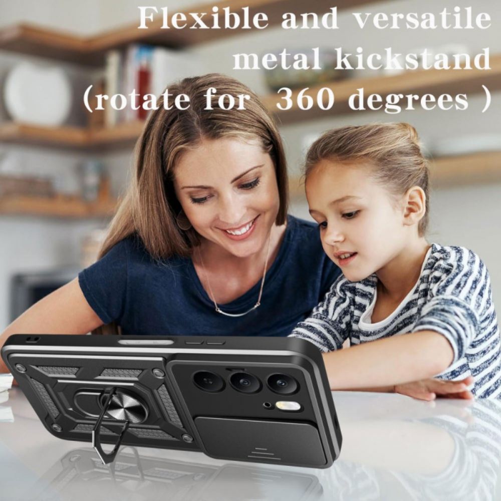 Kryt Realme C75 Kryty Na Mobil Držák Na Prsten A Ochrana Objektivu