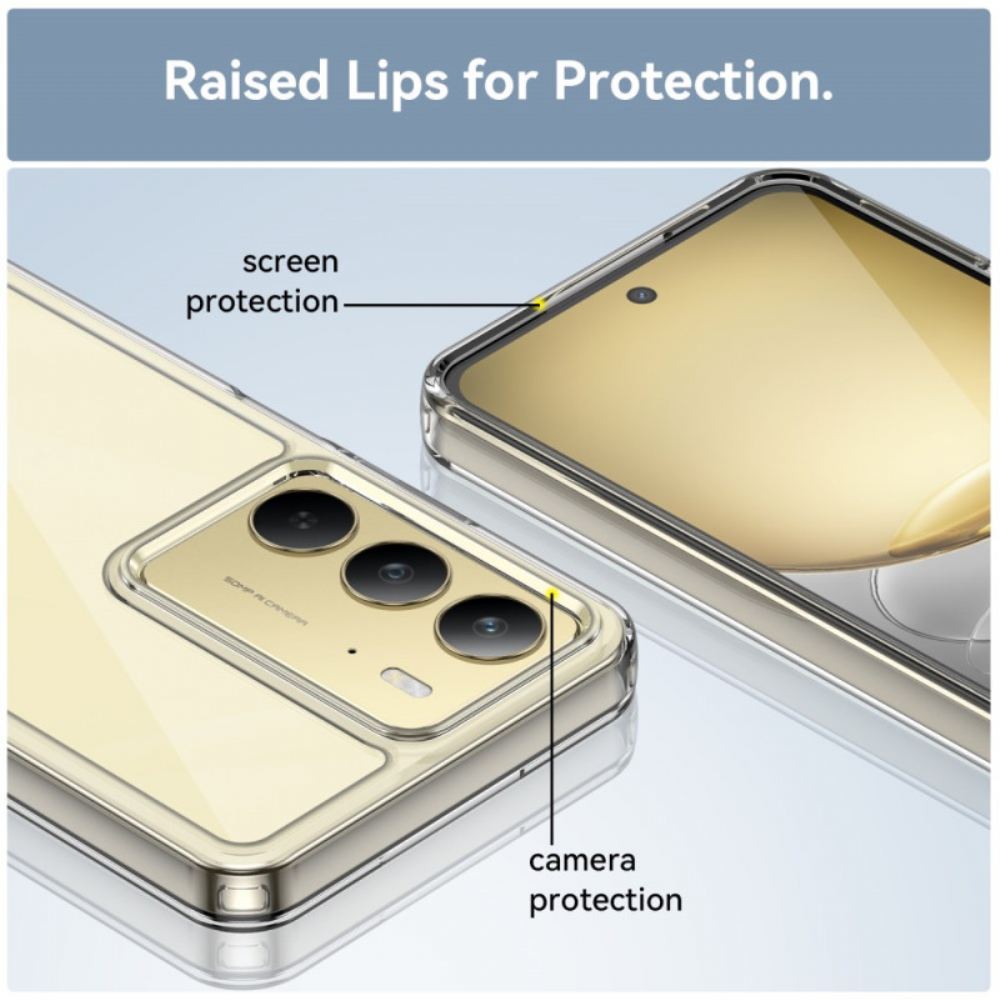 Kryt Realme C75 Průhledná S Tvrzeným Sklem A Ochranou Obrazovky