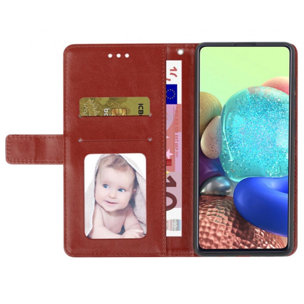 Peněženková Pouzdra Realme C75 Kryty Na Mobil Řemínek S Motivem Y