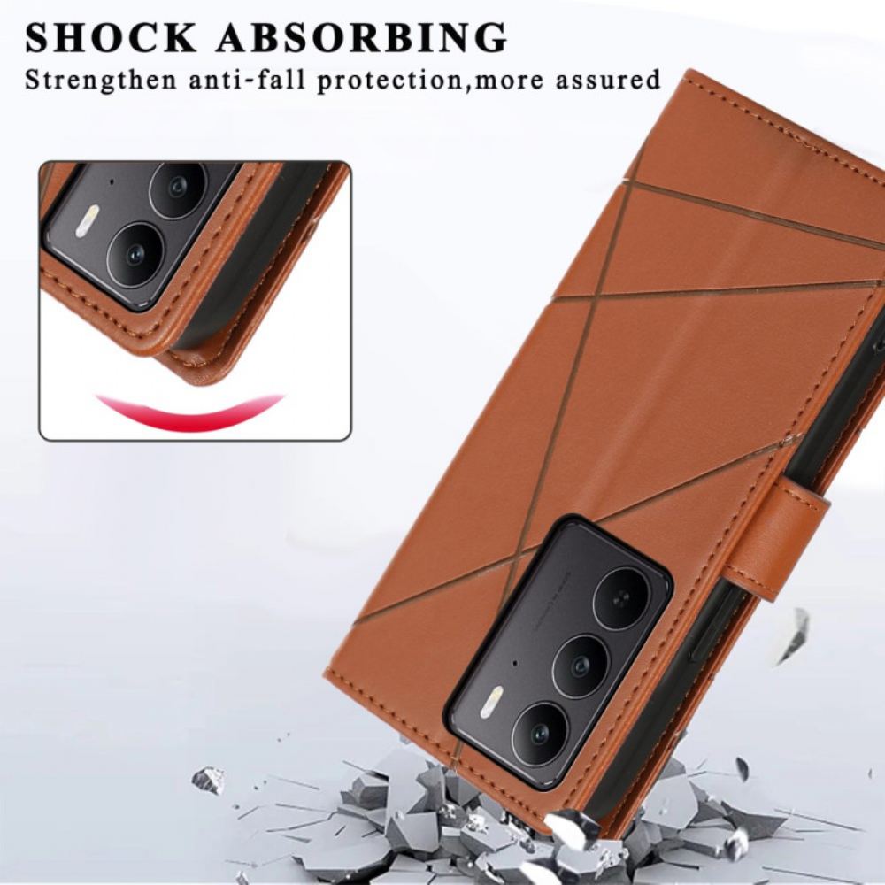 Peněženková Pouzdra Realme C75 Linie