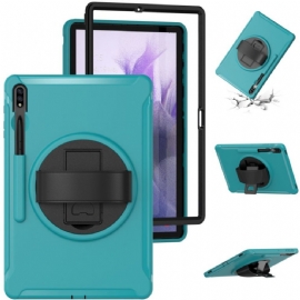 Kryt Samsung Galaxy Tab S9 Plus Kryty Na Mobil Otočná Podpěra A Ruční Popruh O