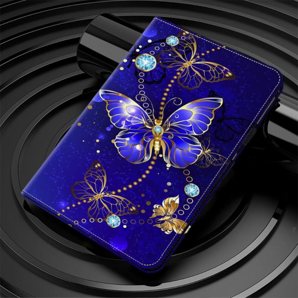 Pouzdro Samsung Galaxy Tab S9 Plus Diamantový Motýl