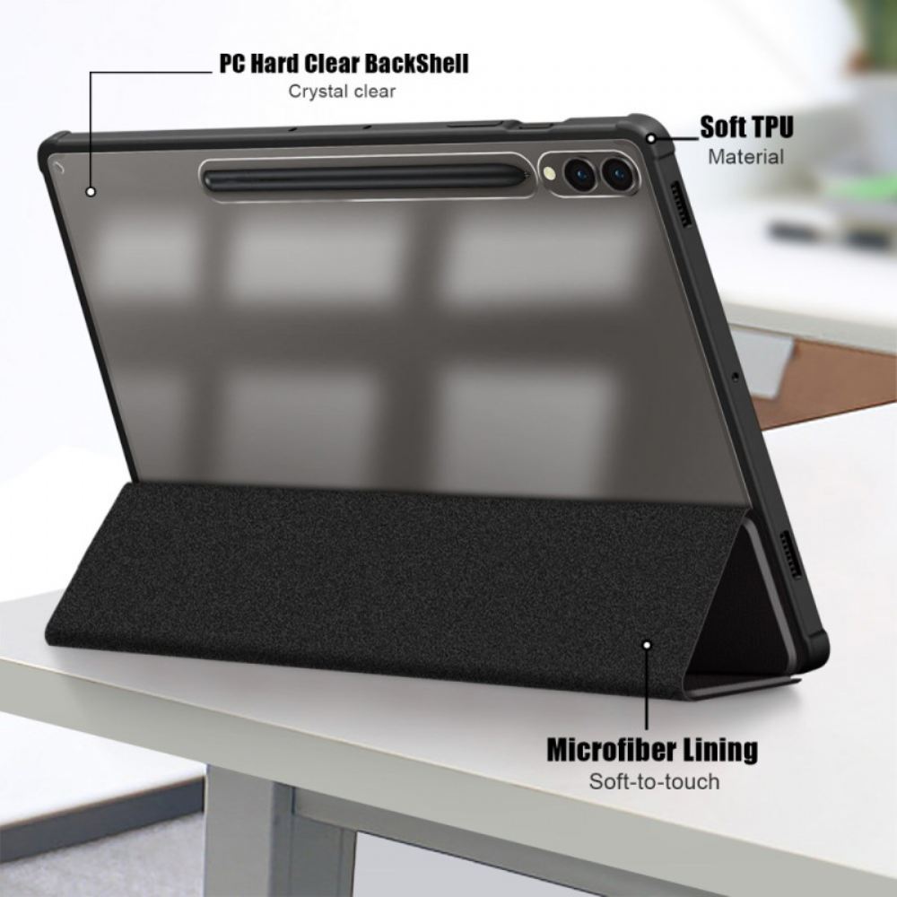Samsung Galaxy Tab S9 Plus Průhledná Zadní Strana Nedotýkej Se Mě