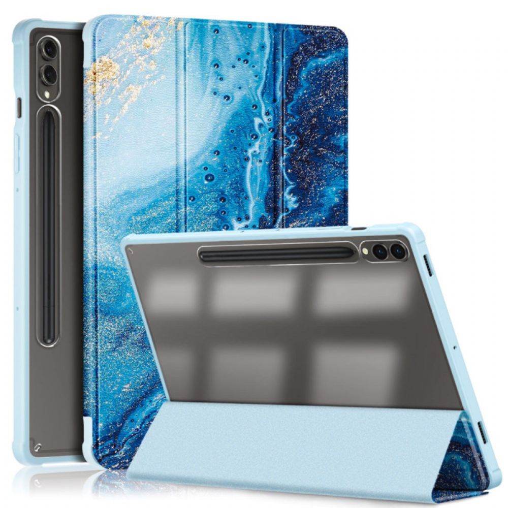 Samsung Galaxy Tab S9 Plus Transparentní Vlna Zpět