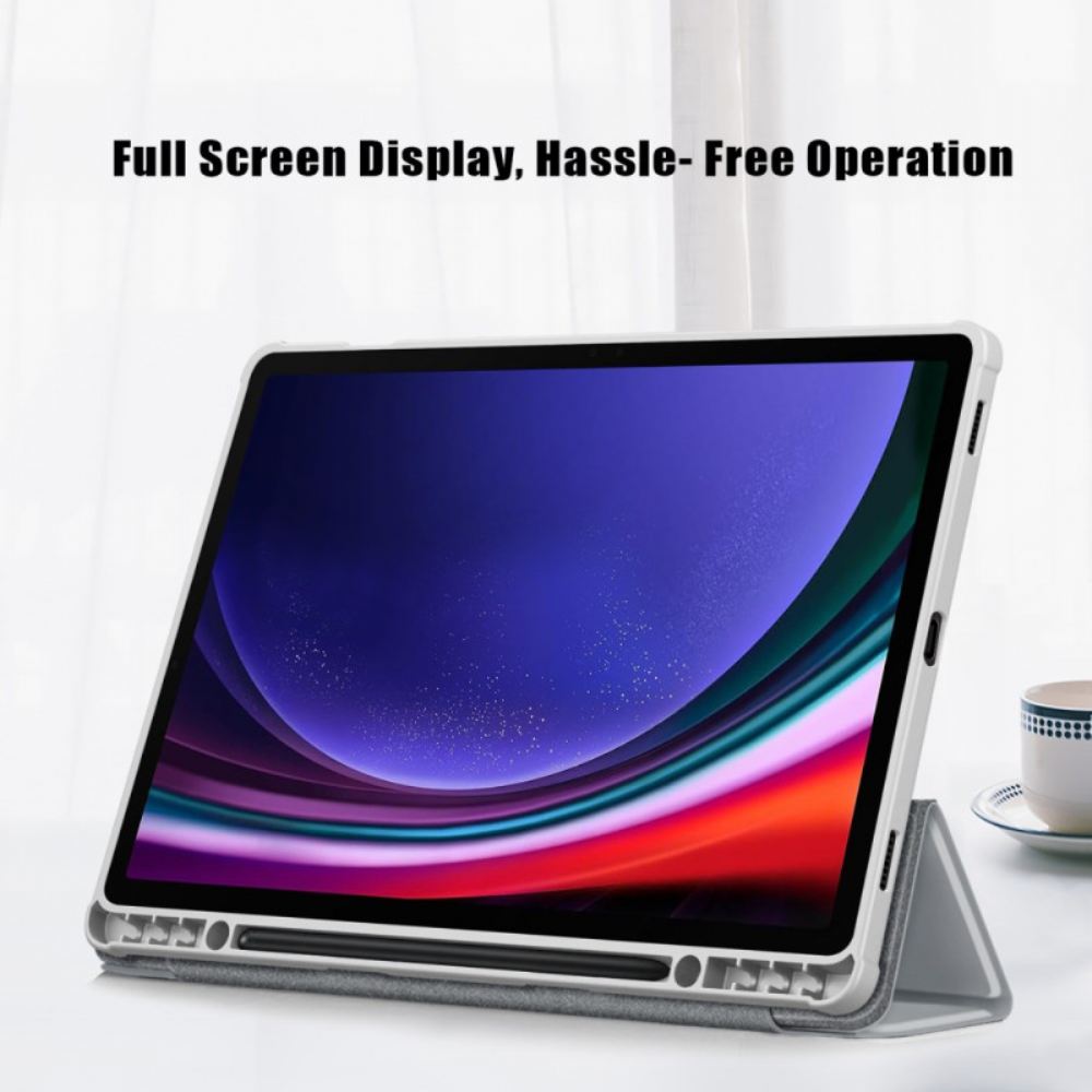 Samsung Galaxy Tab S9 Plus Trojsložkový Držák Doteku