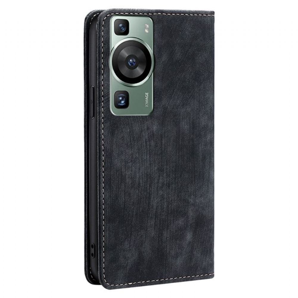 Kryty Na Mobil Na Huawei P60 Pro Flipové Pouzdro Vintage Série