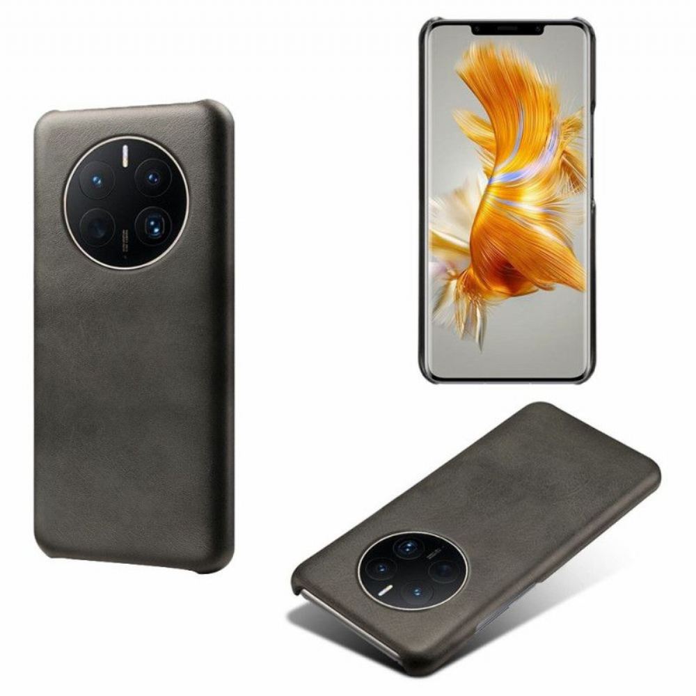 Kryt Na Huawei Mate 50 Pro Kožený Efekt