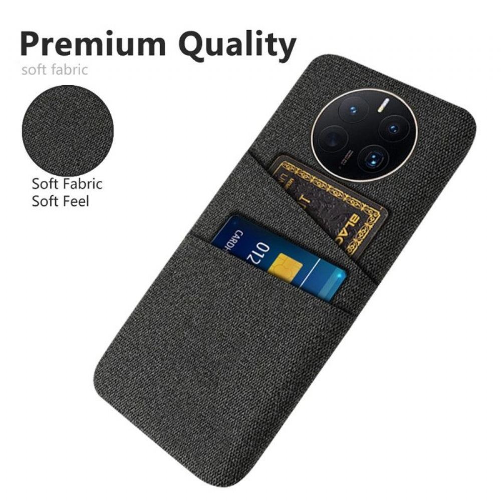 Kryt Na Huawei Mate 50 Pro Tkanina Držáku Karet