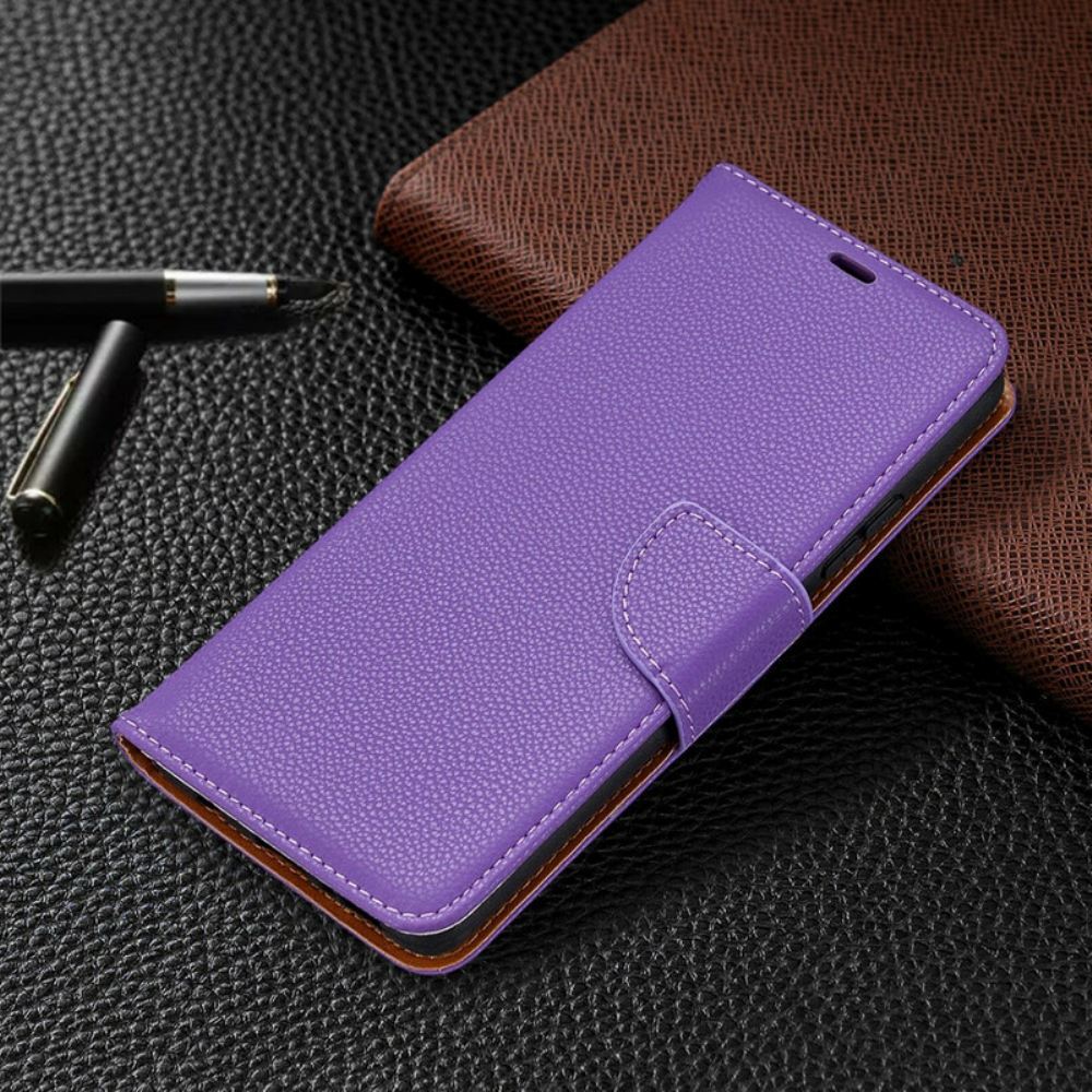 Flipové Pouzdro Na Samsung Galaxy A42 5G Kožené Pouzdro Liči Klapka Šikmá