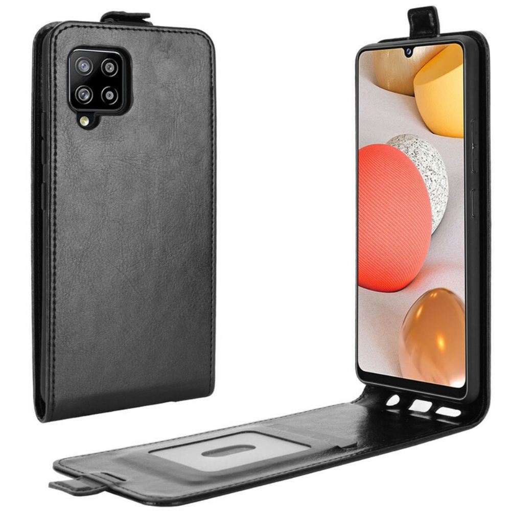 Flipové Pouzdro Na Samsung Galaxy A42 5G Kožené Pouzdro Vertikální Kožená Chlopeň