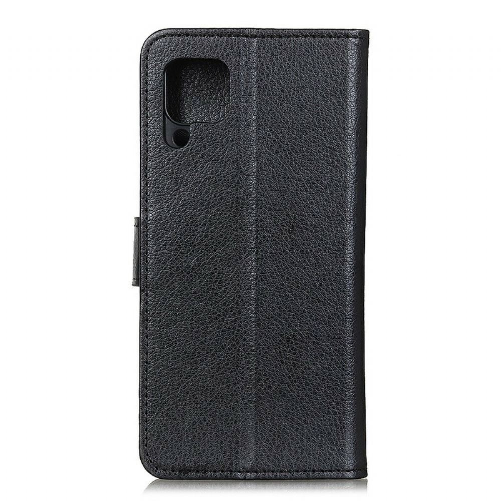 Flipové Pouzdro Na Samsung Galaxy A42 5G Textura Liči
